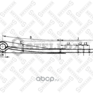 84-55626-SX_полурессора !1/48х100 523+370+315 S30 SAF
